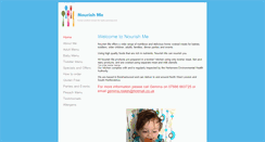 Desktop Screenshot of nourishme.org.uk